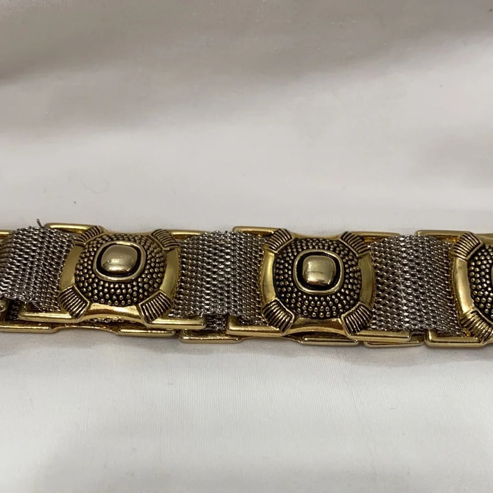 Silver Chain Link w/ Gold Hardware - Picture 3 of 5